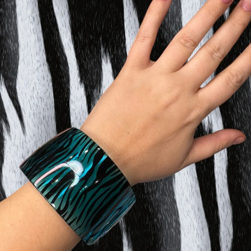 Deadstock Stylish Zebra Print Wearable